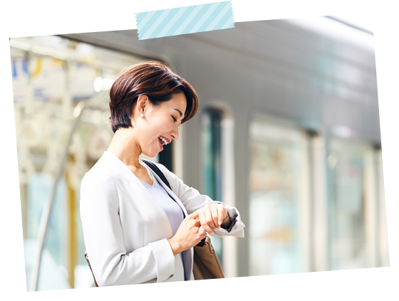 通勤イメージ写真